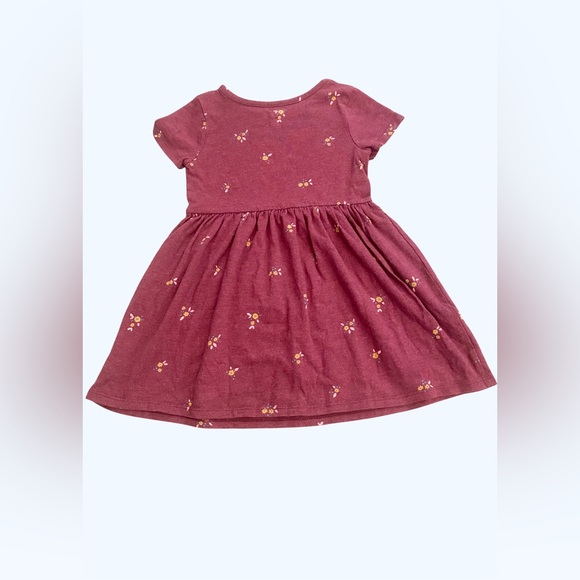 4T Cat & Jack Pink Floral & Hearts Kids Casual Dress Bundle - Picture 6 of 15